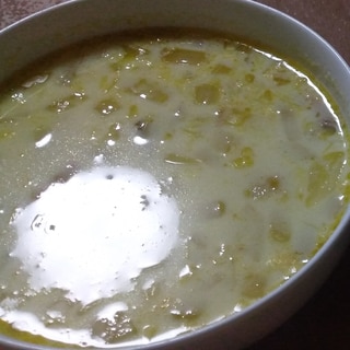 サツマイモのジンジャーカレースープ